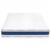 Saltea Bien Dormir Optimus Pocket, ortopedica, Argentum, aerisire banda 3D, spuma poliuretanica, arcuri pocket spring